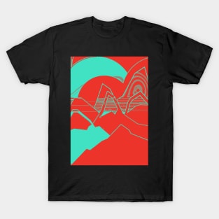 Mountains and Moons Overrider T-Shirt